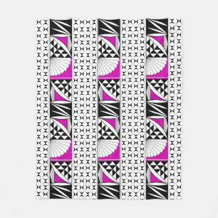 Manta Polar Amanecer nativo del suroeste en rosa