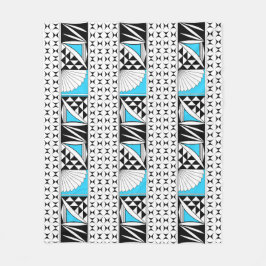 Manta Polar Amanecer nativo del suroeste en turquesa