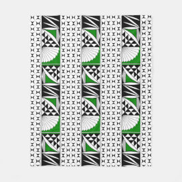 Manta Polar Amanecer nativo del suroeste en verde