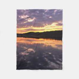 Manta Polar Amanecer sobre el lago Bear