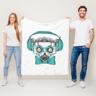 Manta Polar Amante de la música del Lemur el