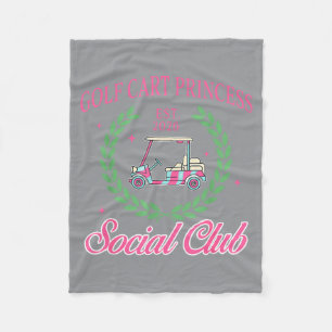 Manta Polar Amante del golf Par Golf Cart Princesa Sogovernmen