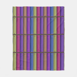 Manta Polar AMANTE DEL LIBRO KiniArt