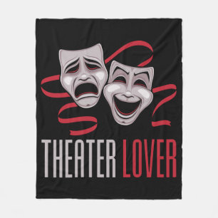 Manta Polar Amante del Teatro de Comedia y Tragedia