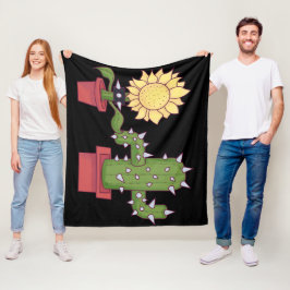 Manta Polar Amantes de las plantas