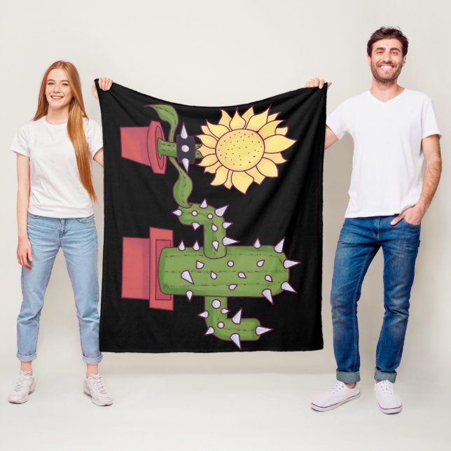 Manta Polar Amantes de las plantas (In situ)