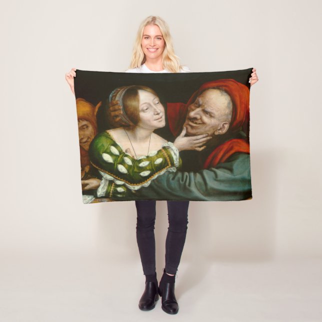 Manta Polar Amantes Ill-Matched (por Quentin Massys) (In situ)