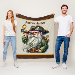 Manta Polar Amantes piratas de los chicos de Guay agregan nomb