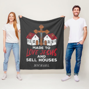 Manta Polar Amar a Jesús y vender casas agente inmobiliario