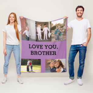 Manta Polar Amar a tu hermano Fleece Blanket