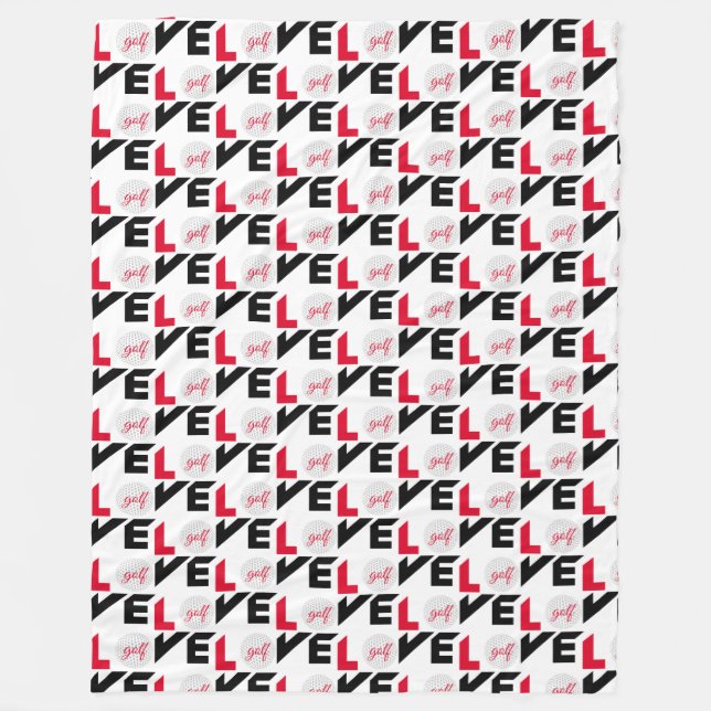 Manta Polar Amar el golf (Anverso)