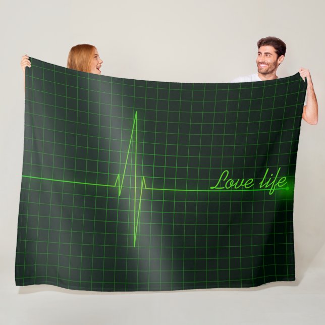 MANTA POLAR AMAR LA VIDA MIENTRAS PUEDAS (In situ)