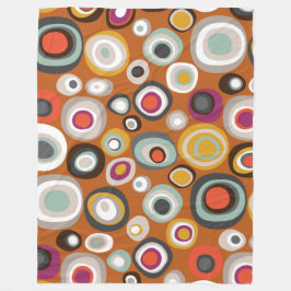 Manta Polar ámbar del punto del boho de Véneto