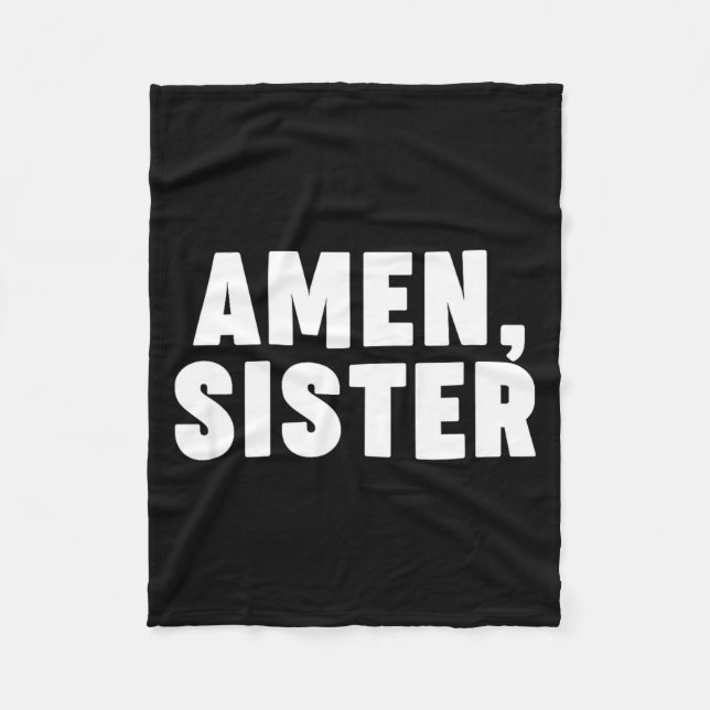 Manta Polar Amen Sister  (Anverso)
