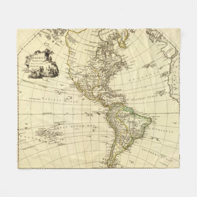 Manta Polar América (Frente (Horizontal))