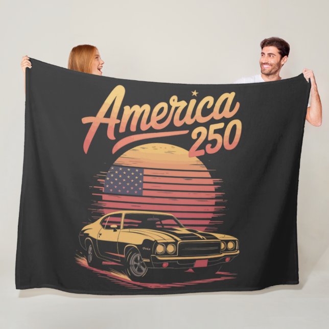 Manta Polar América 250 US Atardecer Retro (In situ)