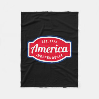 Manta Polar América es 1776 independencia 4 de julio