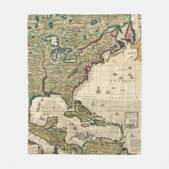 Manta Polar América Septentrionalis (Anverso)