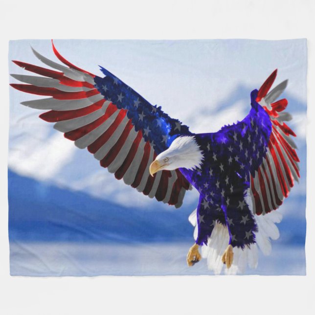 Manta Polar American Eagle (Frente (Horizontal))