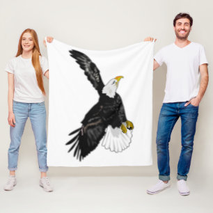 Manta Polar American Eagle Fleece Blanket
