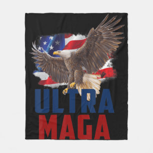 Manta Polar American Eagle Patriotic Fathers Day Ultra MAGA Fl