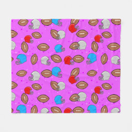 Manta Polar American Football - Helmet & Ball Seamless Pattern