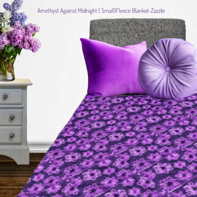 Manta Polar Amethyst Against Midnight (Subido por el creador)