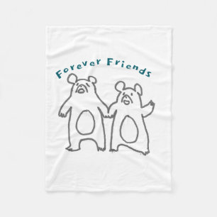 Manta Polar Amigos animales