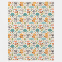 Amigos Animales Adorables Patrón Continuo – Niño J