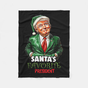 Manta Polar Amigos del presidente favorito Funny Trump Navidad