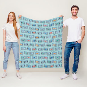 Manta Polar AMIGOS™ El Que Tiene Patrón De Cinta De Vídeo