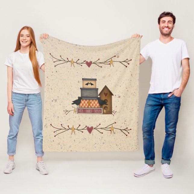 Manta Polar Amigos familiares de fe primitiva (In situ)