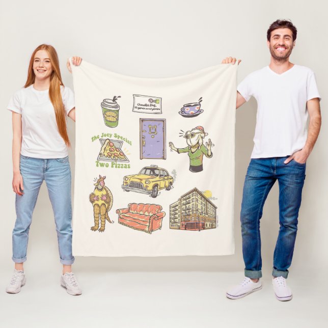 Manta Polar AMIGOS™ | Gráfico de iconos Personalizados (In situ)