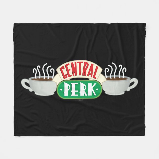 Manta Polar AMIGOS™ | Logotipo Central Perk (Frente (Horizontal))