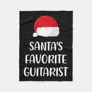 Manta Polar Amigos Navidades guitaristas favoritos se divierte