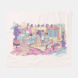 Manta Polar AMIGOS™ Personalizado de apartamentos