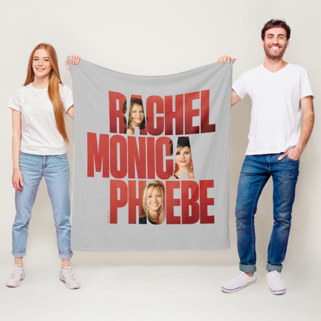 Manta Polar AMIGOS™ | Rachel, Monica y Phoebe (In situ)