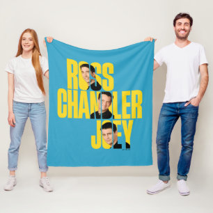 Manta Polar AMIGOS™ Ross, Chandler y Joey