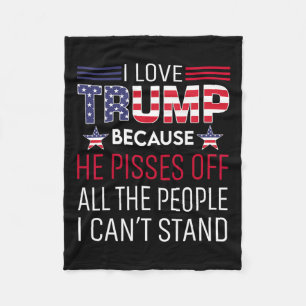 Manta Polar Amo A Trump Porque Se Echa Un Pisón A La Gente Que