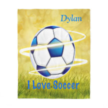 Amo fútbol con el monograma