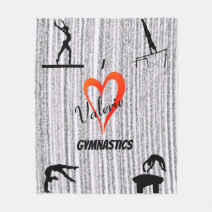 Manta Polar Amo Gimnasia Eventos Chicas Fleece Blanket