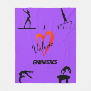 Manta Polar Amo Gimnasia Eventos Chicas Fleece Blanket