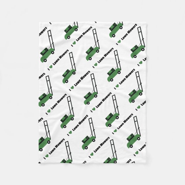 Manta Polar Amo los cortacéspedes (Anverso)