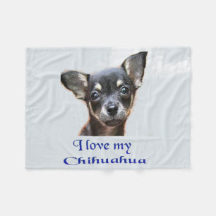 Manta Polar Amo mi chihuahua