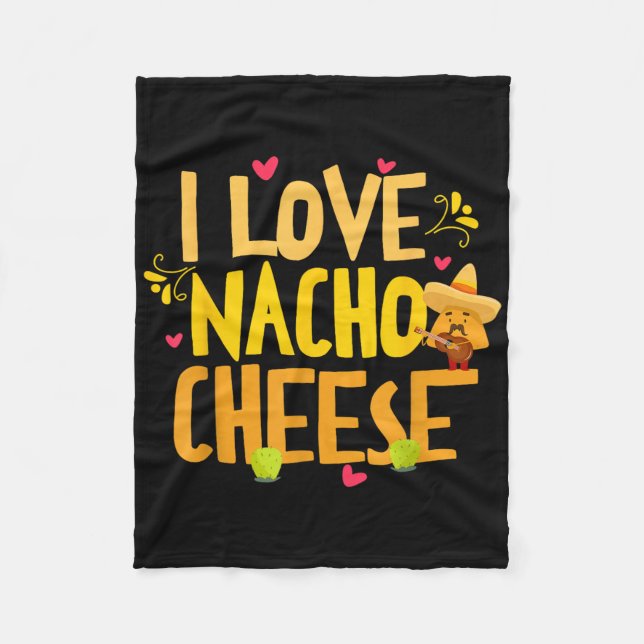 Manta Polar Amo Nacho Cheese Funny Cinco De Mayo Ch (Anverso)