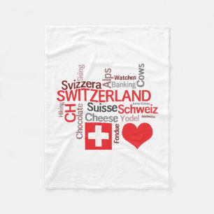 Manta Polar Amo Suiza - cosas suizas preferidas