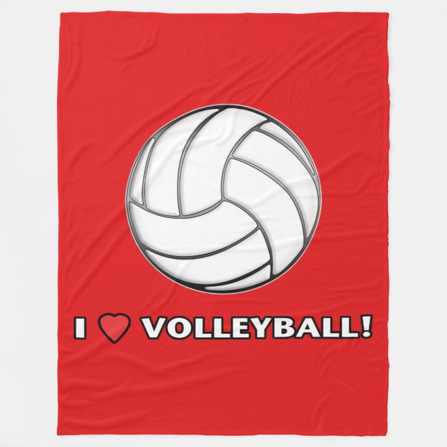 Manta Polar Amo voleibol (Anverso)