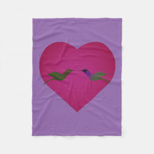 Manta Polar Amor de Hummingbird