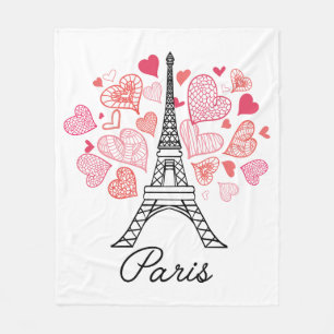 Manta Polar Amor de París, Francia