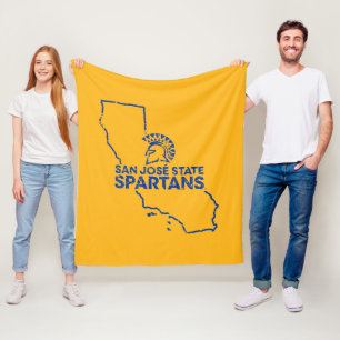 Manta Polar Amor de Spartans del estado de San Jose